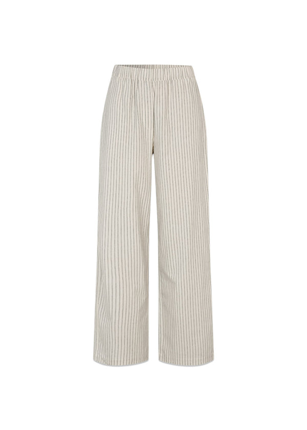Nanikamd stripe pants - White Black Stripe-Pants-Modström-Butler Loftet