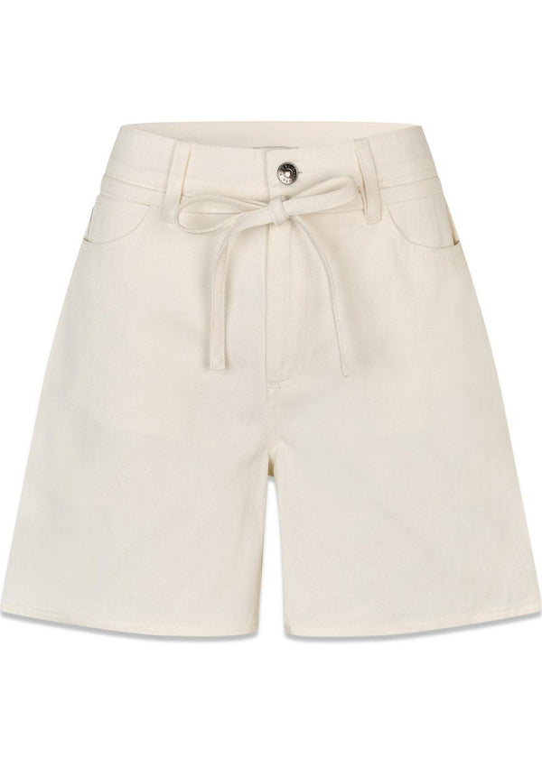 Naomamd solid shorts - Soft White-Shorts-Modström-Butler Loftet