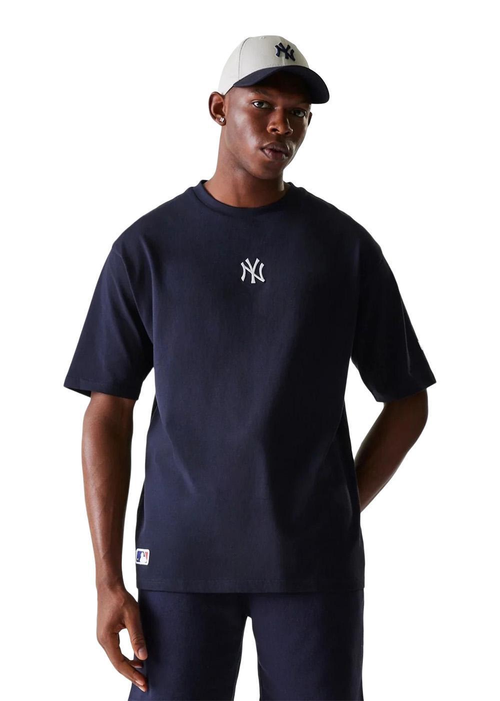 New York Yankees MLB League Essential - Navy-T-shirts-New Era-Butler Loftet