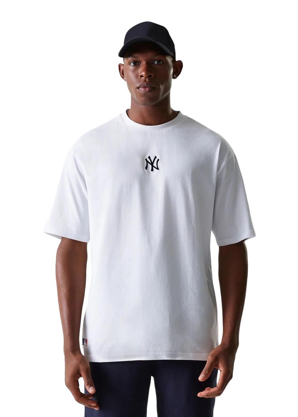 New York Yankees MLB League Essential - White-T-shirts-New Era-Butler Loftet