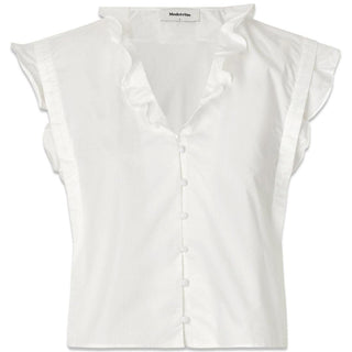 Nikkomd solid top - Soft White-Top-Modström-Butler Loftet
