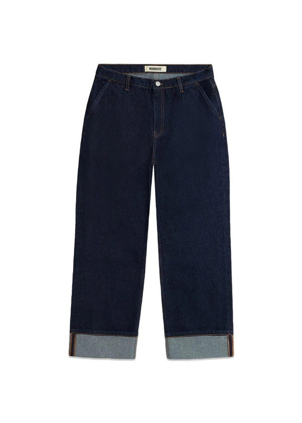 Noel Fold Jeans - Raw Blue-Jeans-Woodbird-Butler Loftet
