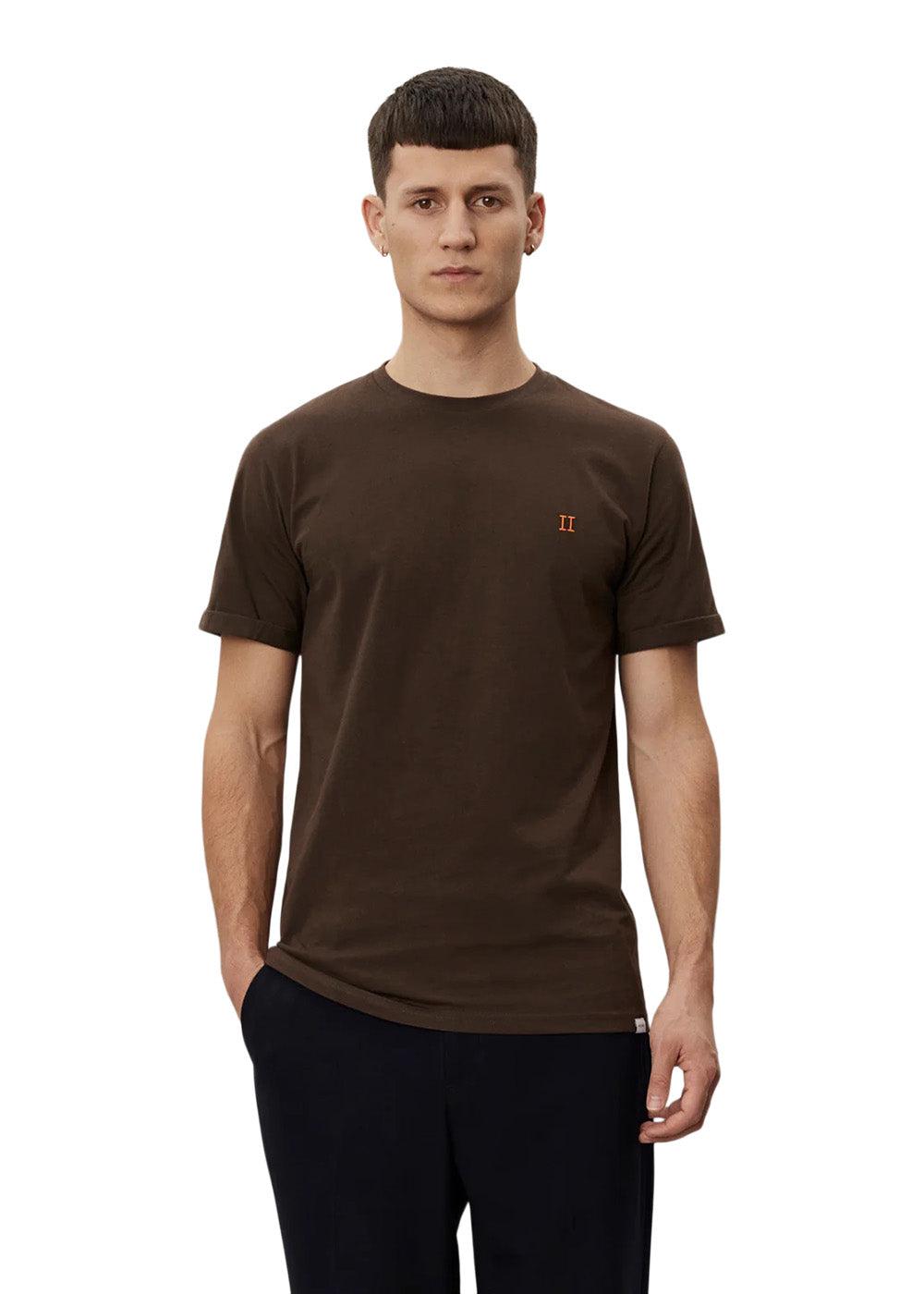 Nørregaard T-Shirt - Coffee Brown/Orange