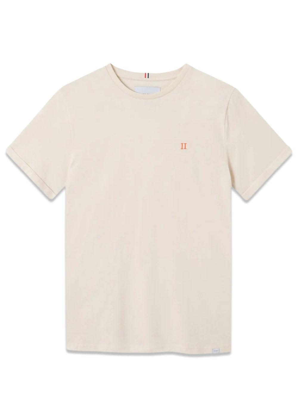 Nørregaard T-Shirt - Ivory/Orange