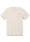 Nørregaard T-Shirt - Ivory/Orange