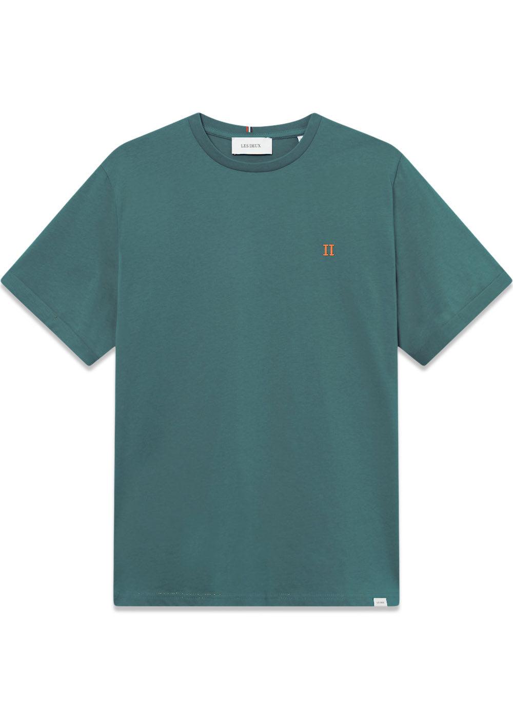 Nørregaard T-Shirt - Seasonal - Pacific Ocean/Orange
