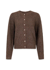 Nuna Knit Cardigan - Brown Melange