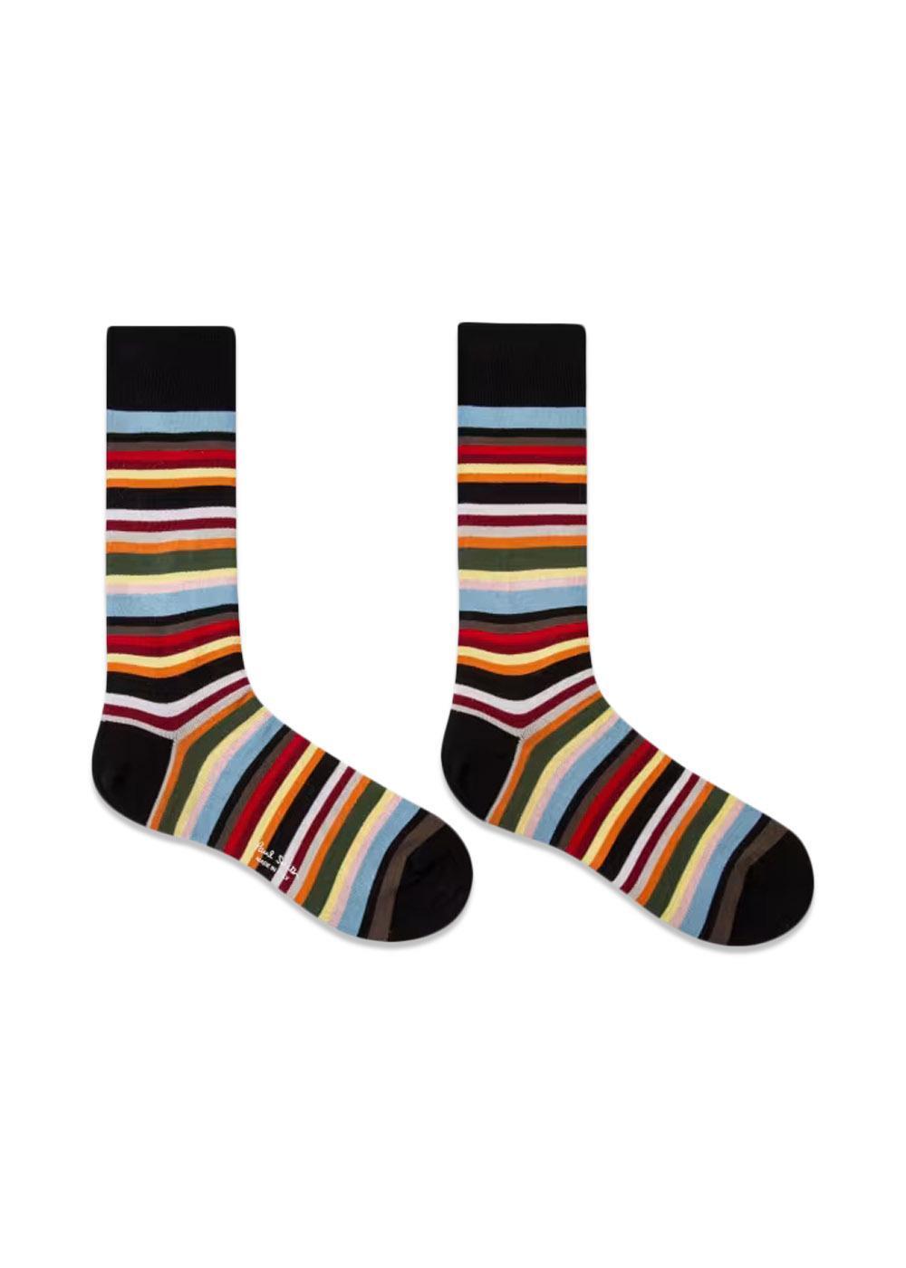 OCK NEW SIGNATURE - Multi Coloured-Socks/stockings-Paul Smith - PS-Butler Loftet
