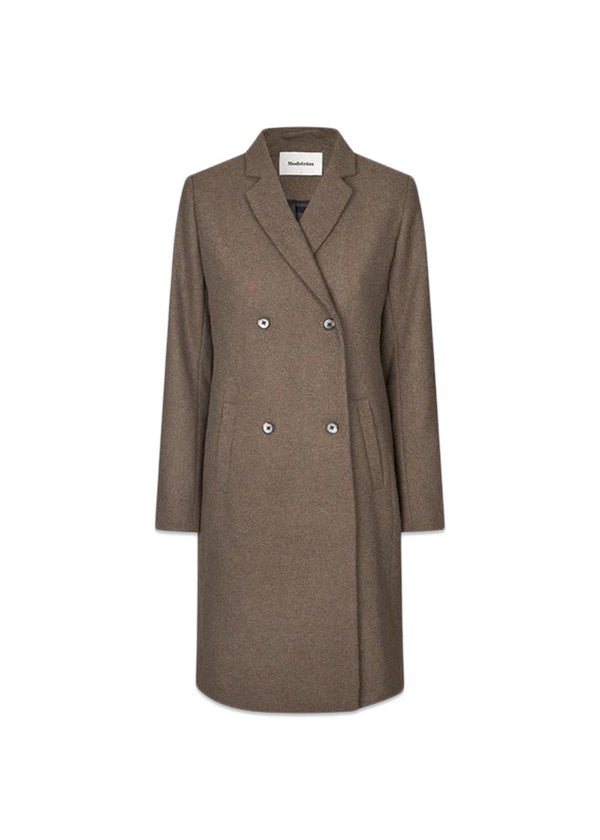 Odelia coat - Espresso Melange