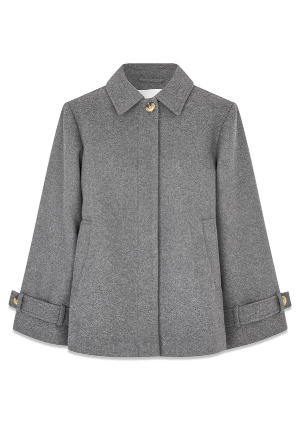 Ofiamd jacket - Dark Grey Melange-Outerwear-Modström-Butler Loftet
