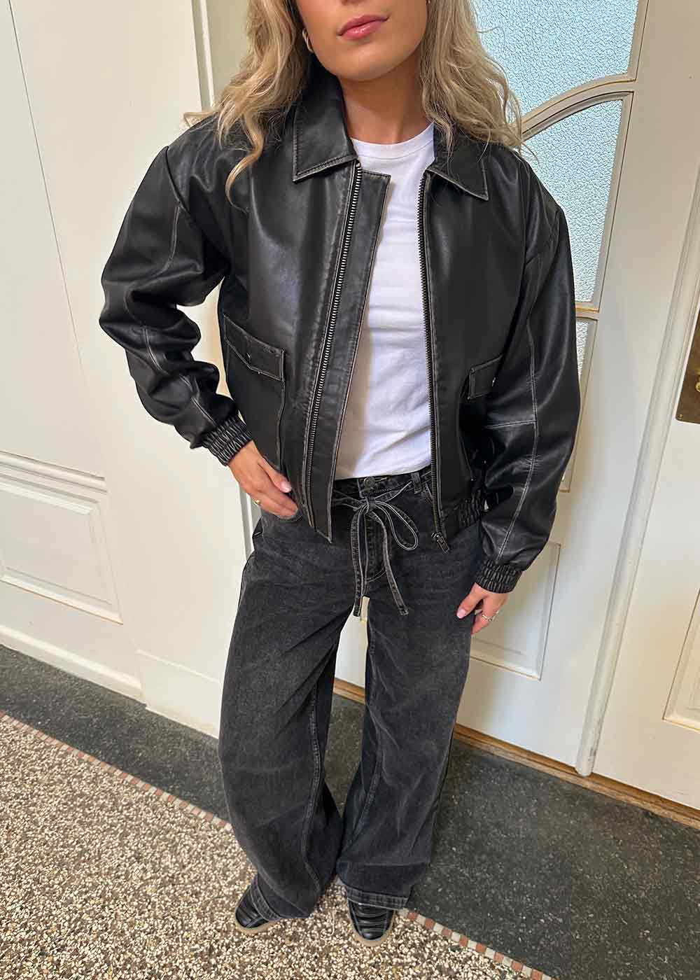 Opeyamd jacket - Black-Outerwear-Modström-Butler Loftet