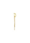 Orbis Chain Hoop - Goldplated-Jewellery-Jane Kønig-Butler Loftet