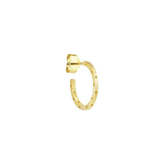 Orbis Hoop - Goldplated-Jewellery-Jane Kønig-Butler Loftet