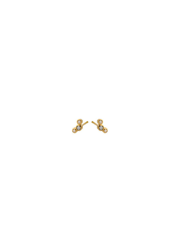 Orion Earsticks size 8 mm - Goldplated