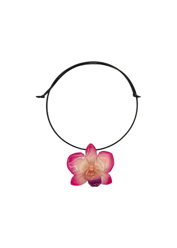 Orkide Necklace - Pink White