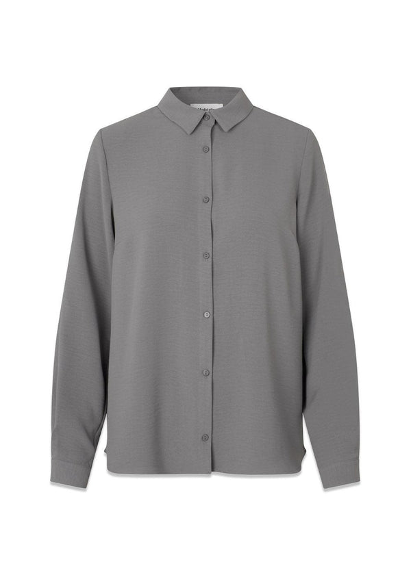 Modströms OssaMD shirt - Steeple Gray. Køb shirts her.