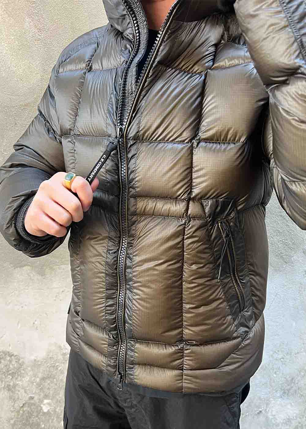 Outerwear - Medium Jacket DD-SHELL - Grape Leaf-Outerwear-C.P. Company-Butler Loftet