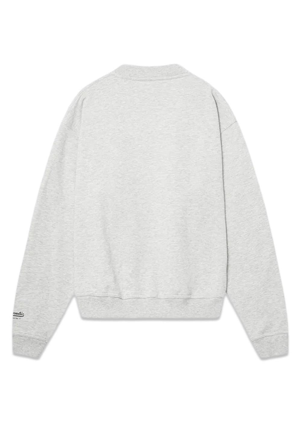 Oversized Crewneck - All-Field-Apparel - Cloudy Grey-Sweatshirts-Bareen-Butler Loftet
