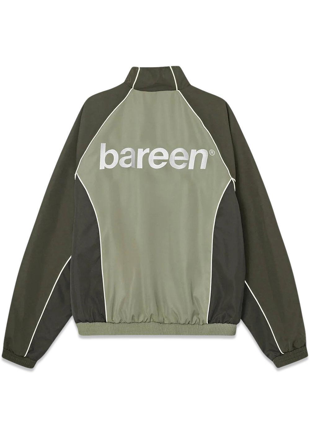 Oversized Track Jacket - Two-Tone - Laurel Oak-Outerwear-Bareen-Butler Loftet