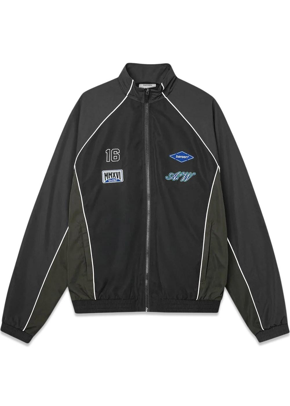 Oversized Track Jacket - Two-Tone - Meteorite-Outerwear-Bareen-Butler Loftet