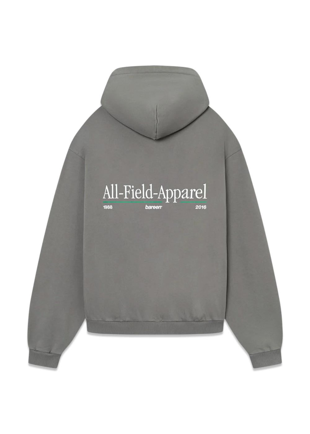 Oversized Zip Hoodie - All-Field-Apparel - Eiffel Tower-Hoodies-Bareen-Butler Loftet