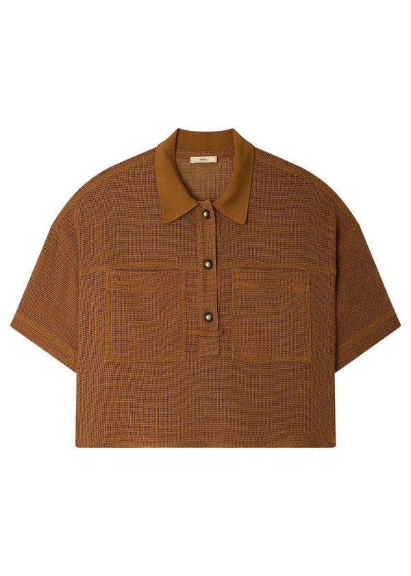 PAULO - Amber Brown-Blouses-Sessùn-Butler Loftet