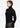 PEAROS KNIT SWEATER W/ ZIP - Solid Black-Knitwear-ALIS-Butler Loftet