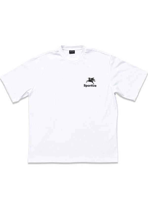 ﻿PEGASUS TEE - White-T-shirts-Goodies Sportive-Butler Loftet