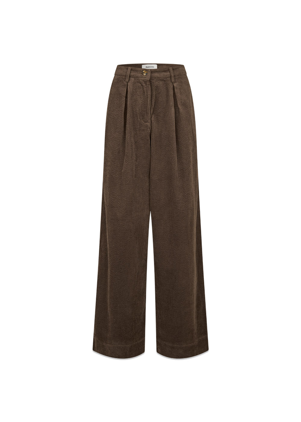 Pablomd wide pants - Seal Brown-Pants-Modström-Butler Loftet