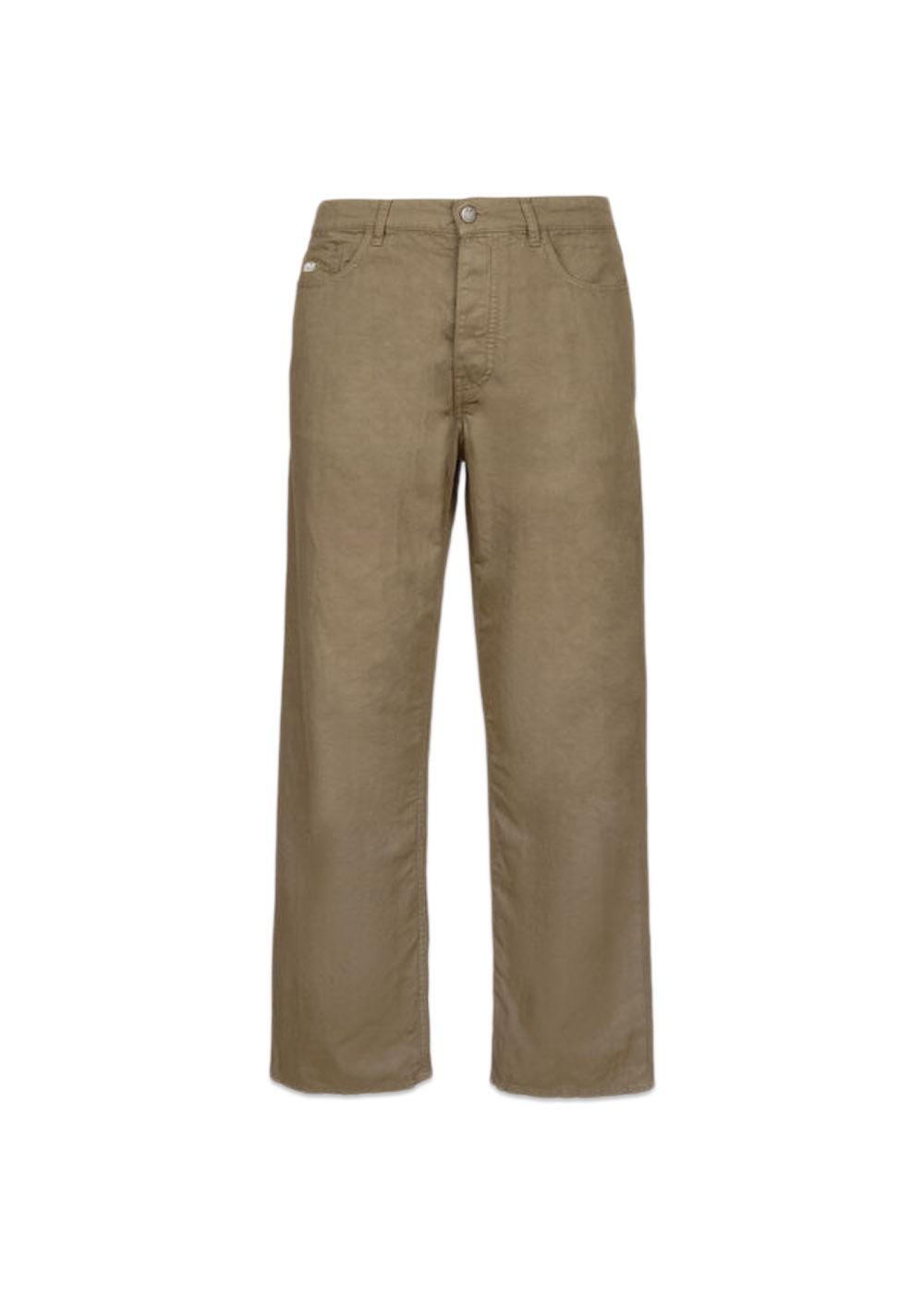 C.P. Companys Pants Five Pockets Cotton/Linen - Lead Grey. Køb bukser her.