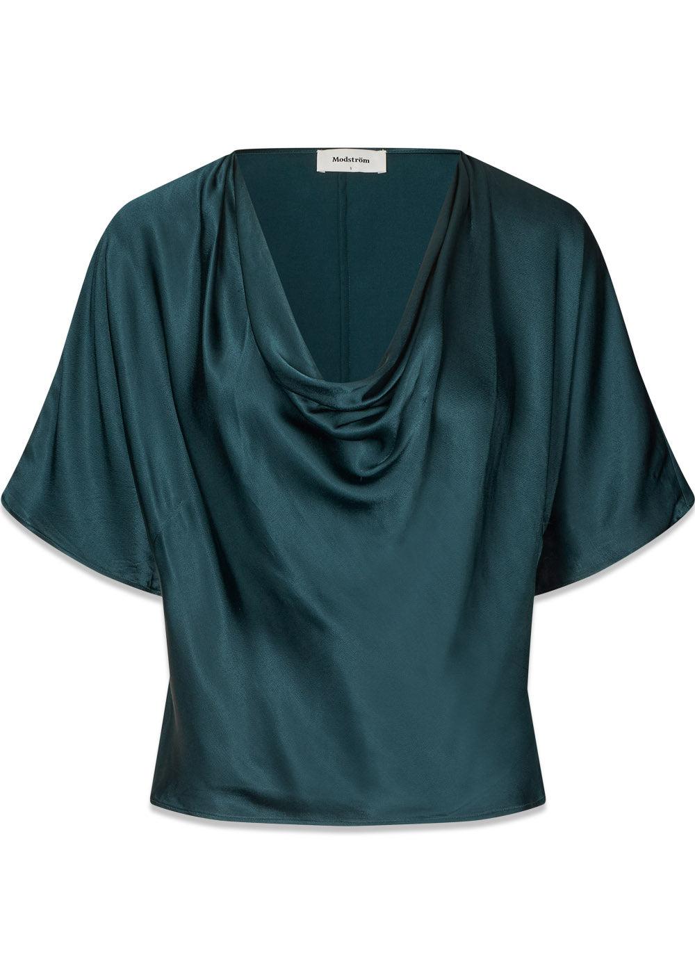 Parveenmd top - Bottle Green-Top-Modström-Butler Loftet