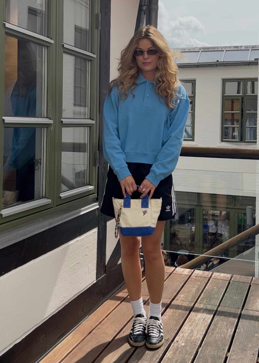Patch Canvas Gabby Bag - Amparo Blue-Bags-BeckSöndergaard-Butler Loftet