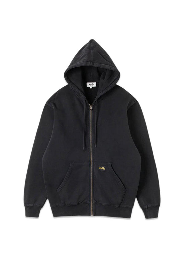 Patch Zip Hood - Washed Black