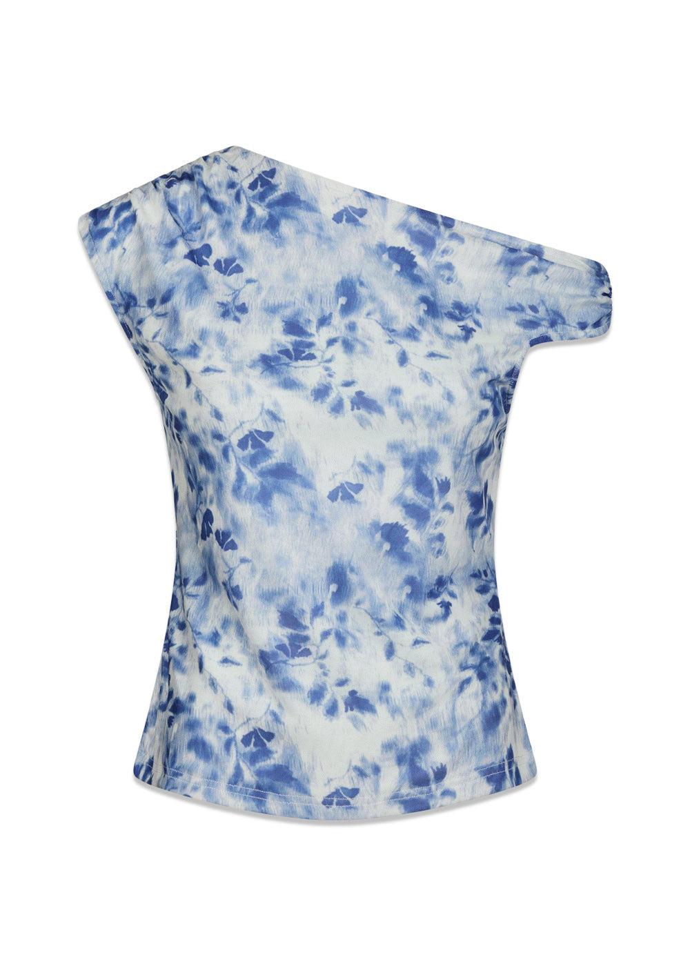 Peri Mesh Top - Light Blue-Top-Neo Noir-Butler Loftet