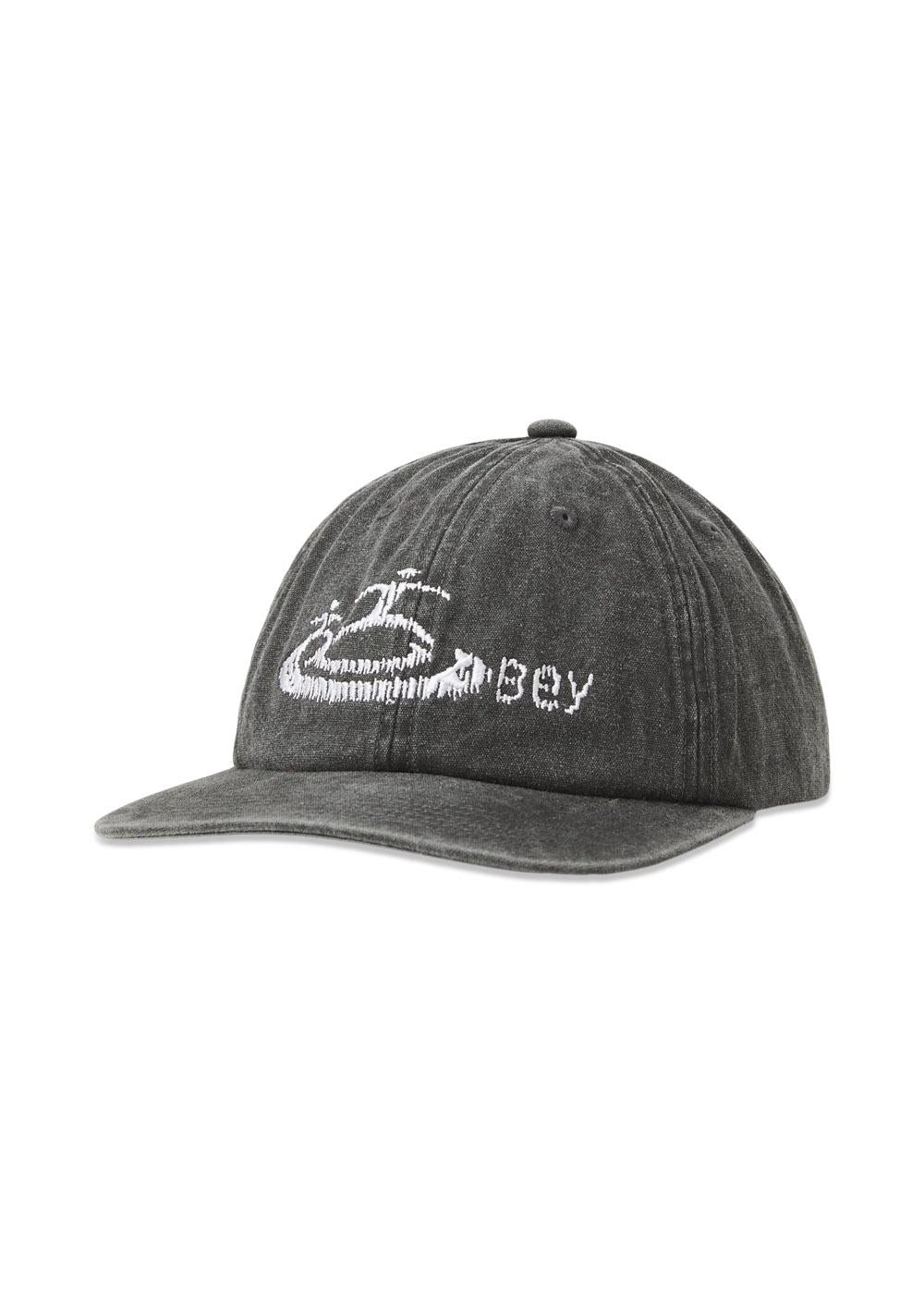 Pigment Obey Corp 6 Panel - Pigment Black-Headwear-OBEY-Butler Loftet