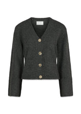 Pixie Knit Cardigan - Antracit-Knitwear-Neo Noir-Butler Loftet