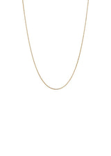 Stine A's Plain Pendant Chain Short Gold - Gold. Køb halskæder her.