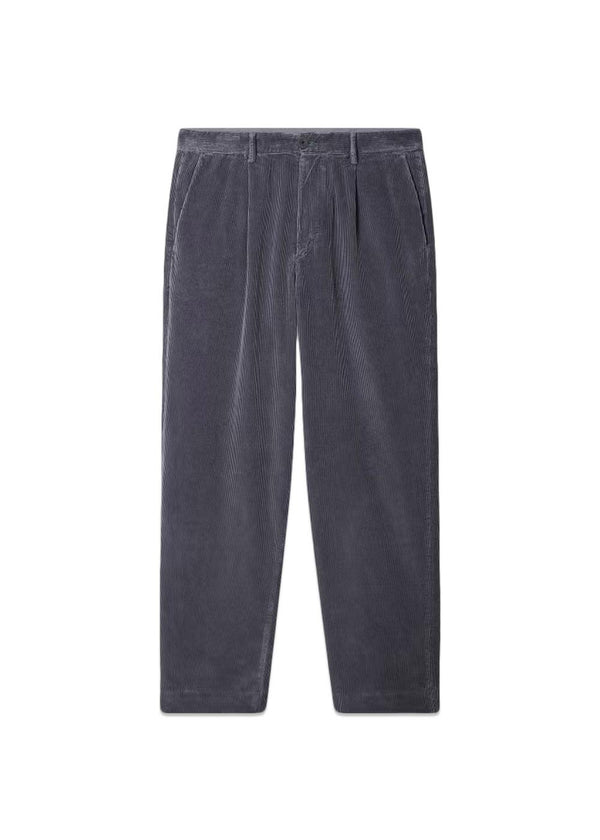 Pleated Trousers - Anthracite-Pants-Paul Smith - PS-Butler Loftet