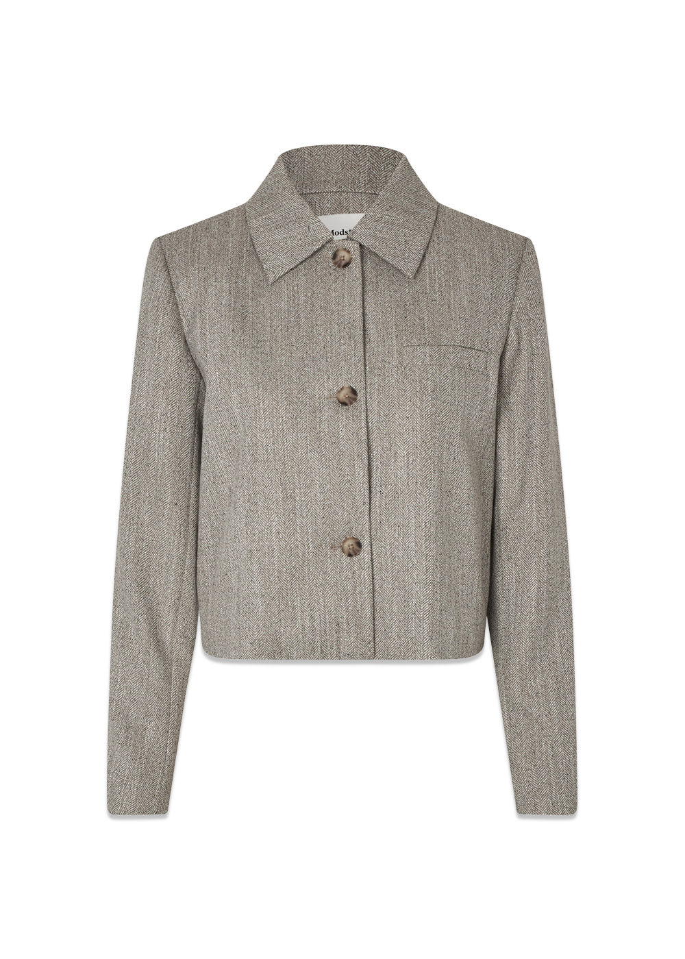 Popemd jacket - Herringbone Speckle-Blazers-Modström-Butler Loftet