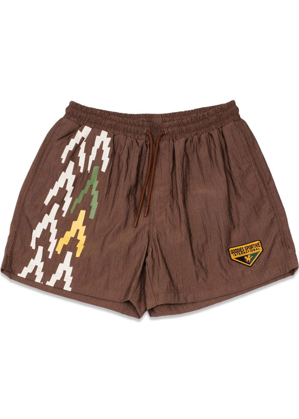 Prem. Mustang Swimshorts - Brown-Swimwear-Goodies Sportive-Butler Loftet
