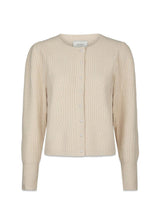 Puli Knit cardigan - Ivory-Knitwear-Neo Noir-Butler Loftet