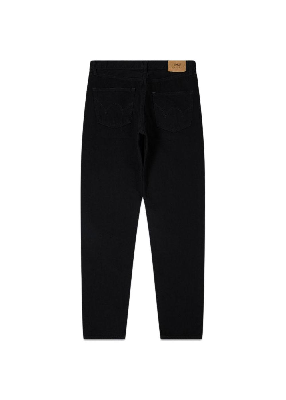 REGULAR TEPARED JEANS - Black Unwashed