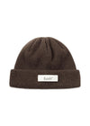 RELAX RIB BEANIE - Cold Brown