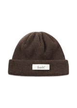 RELAX RIB BEANIE - Cold Brown