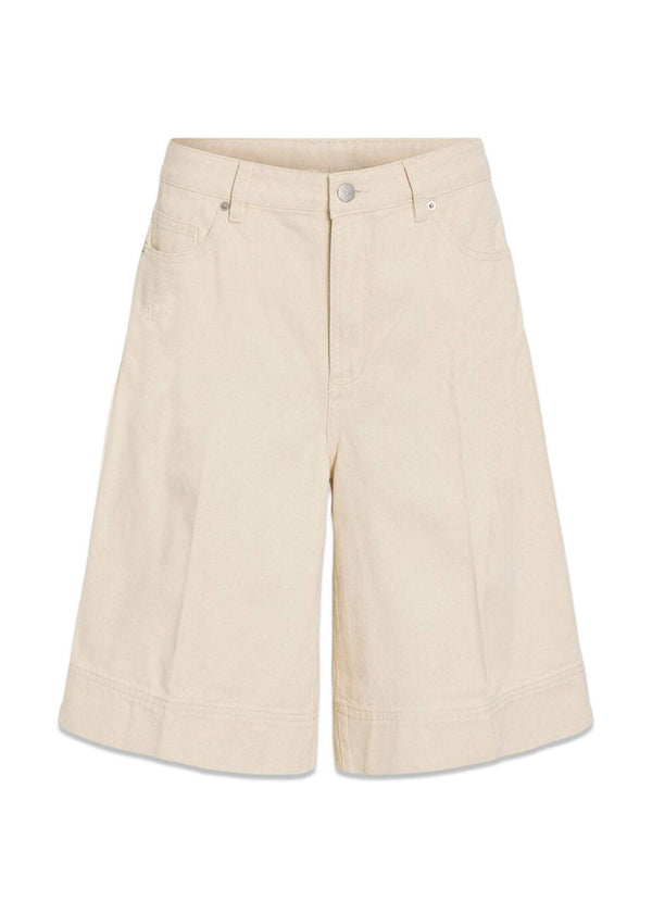 ROUHARPER RW W/F DENIM SHORTS/PF - Birch-Shorts-ROUGE EDIT-Butler Loftet