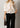 ROUSCARLET 2/4 O-NECK TOP - Hvid-Blouses-ROUGE EDIT-Butler Loftet