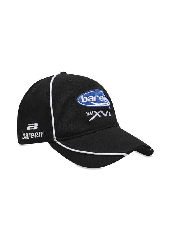 Racing Cap - Black-Headwear-Bareen-Butler Loftet