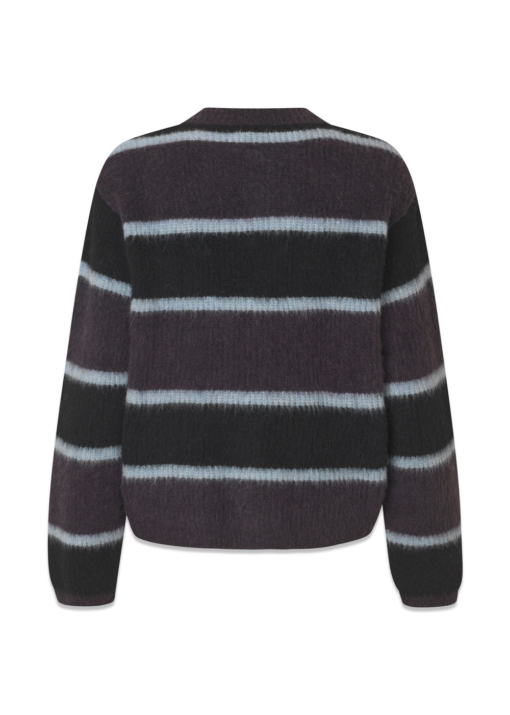 Rafaelmd stripe cardigan - Winter Stripe-Knitwear-Modström-Butler Loftet