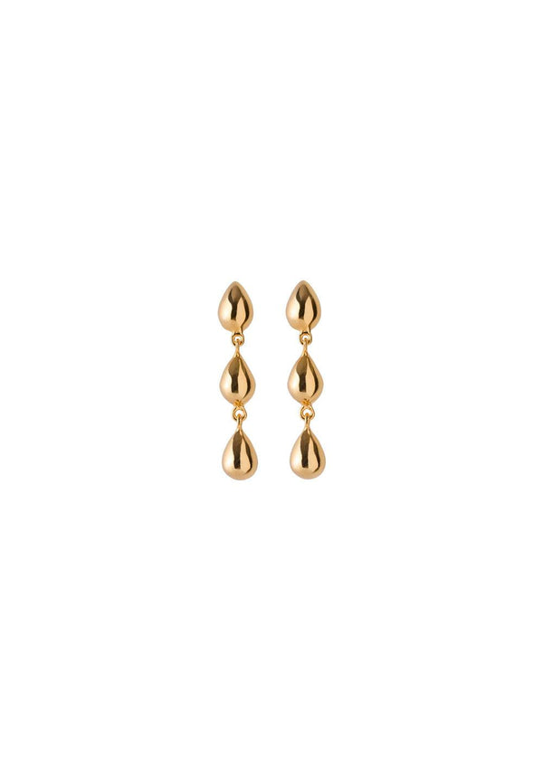 Rain Earrings - Goldplated