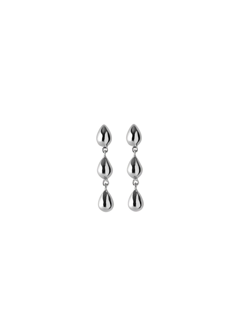 Rain Earrings - Silver